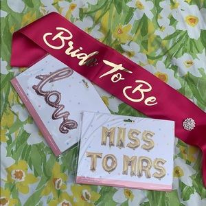💕 3 pc Bridal Shower / Bachelorette bundle